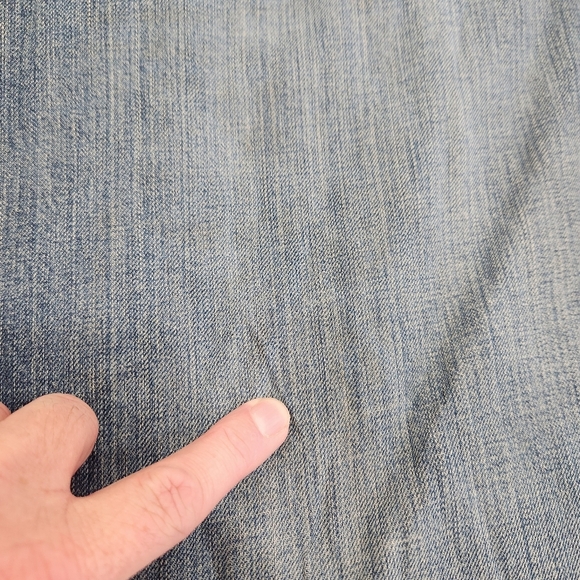 Vintage Polo Ralph Lauren Jeans Mens 46x32 Blue Big Medium Wash Straight Leg - Picture 9 of 16